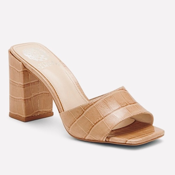 Vince Camuto Daisana Block Heel Sandals - Picture 1 of 15